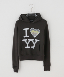Geek Office / ギークオフィス OPEN YY Knitted I LOVE YY FIT HOODIE