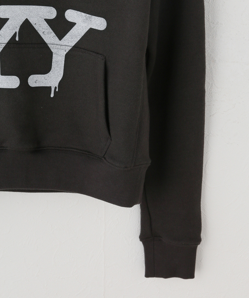 OPEN Yy（オープンワイワイ）の「Geek Office / ギークオフィス OPEN YY Knitted I LOVE YY FIT HOODIE（パーカー・レディース・ブラック・MEDIUM）」の3枚目の写真