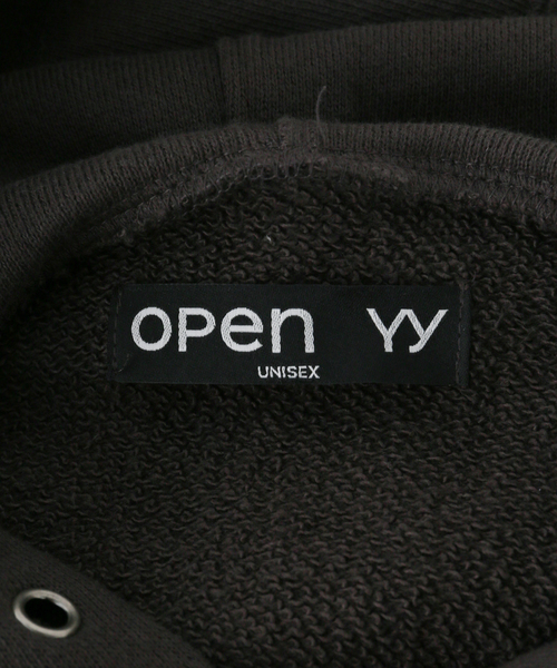 OPEN Yy（オープンワイワイ）の「Geek Office / ギークオフィス OPEN YY Knitted I LOVE YY FIT HOODIE（パーカー・レディース・ブラック・MEDIUM）」の5枚目の写真