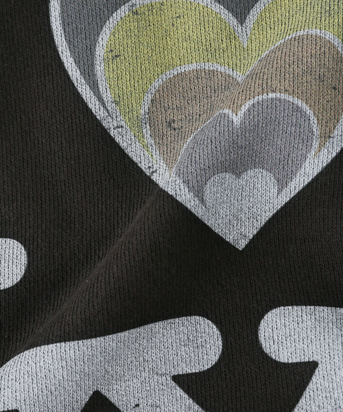 OPEN Yy（オープンワイワイ）の「Geek Office / ギークオフィス OPEN YY Knitted I LOVE YY FIT HOODIE（パーカー・レディース・ブラック・MEDIUM）」の7枚目の写真