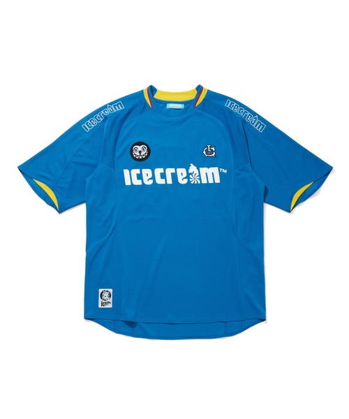 ICECREAM（アイスクリーム）の「FOOTBALL  FOOTBALL  SHIRTS（Tシャツ/カットソー・メンズ・グレー/ブルー・X-LARGE/LARGE/MEDIUM/SMALL）」の2枚目の写真