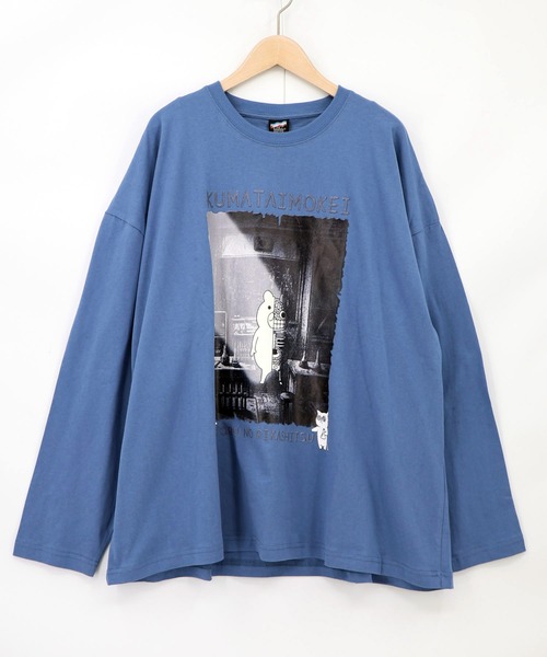 ScoLar Parity(スカラーパリティ)の「363116:理科室のヒ・ミ・ツ柄 蓄光プリントTシャツ(Tシャツ/カットソー・レディース・ブルー/グレー/ブラック・M)」の1枚目の写真