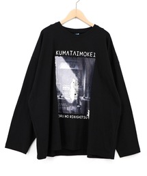 363116：理科室のヒ・ミ・ツ柄 蓄光プリントTシャツ