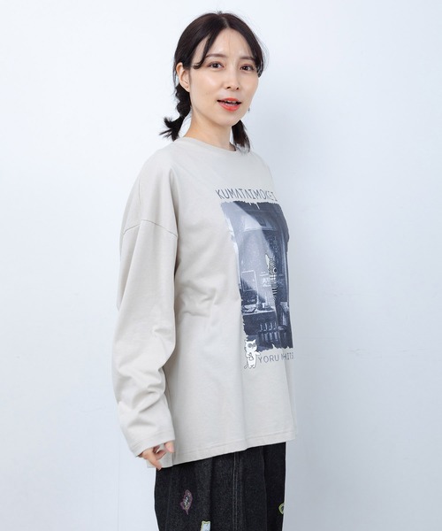 ScoLar Parity(スカラーパリティ)の「363116:理科室のヒ・ミ・ツ柄 蓄光プリントTシャツ(Tシャツ/カットソー・レディース・ブルー/グレー/ブラック・M)」の8枚目の写真