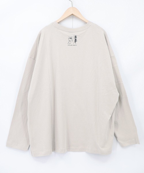ScoLar Parity(スカラーパリティ)の「363116:理科室のヒ・ミ・ツ柄 蓄光プリントTシャツ(Tシャツ/カットソー・レディース・ブルー/グレー/ブラック・M)」の12枚目の写真