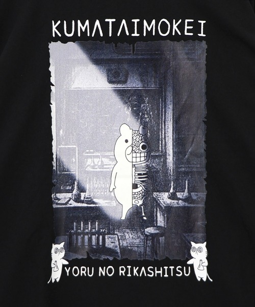 ScoLar Parity(スカラーパリティ)の「363116:理科室のヒ・ミ・ツ柄 蓄光プリントTシャツ(Tシャツ/カットソー・レディース・ブルー/グレー/ブラック・M)」の15枚目の写真