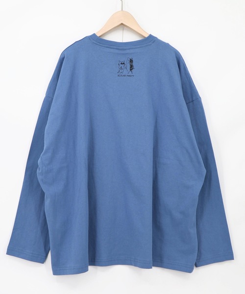 ScoLar Parity(スカラーパリティ)の「363116:理科室のヒ・ミ・ツ柄 蓄光プリントTシャツ(Tシャツ/カットソー・レディース・ブルー/グレー/ブラック・M)」の16枚目の写真