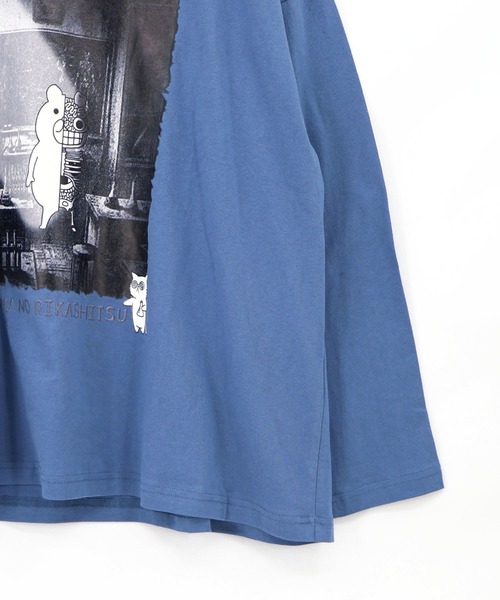 ScoLar Parity(スカラーパリティ)の「363116:理科室のヒ・ミ・ツ柄 蓄光プリントTシャツ(Tシャツ/カットソー・レディース・ブルー/グレー/ブラック・M)」の20枚目の写真