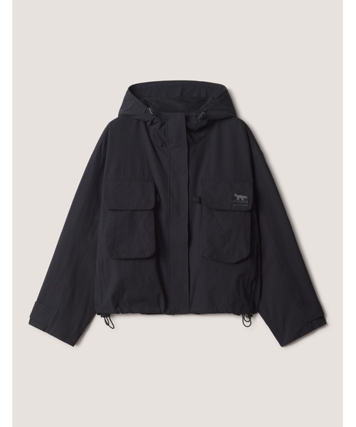 Maison Kitsune(メゾンキツネ)の「WINDBREAKER(その他アウター・レディース・ブラック・XS/S/M/L)」の1枚目の写真