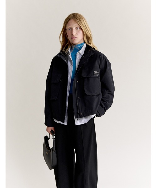 Maison Kitsune(メゾンキツネ)の「WINDBREAKER(その他アウター・レディース・ブラック・XS/S/M/L)」の6枚目の写真