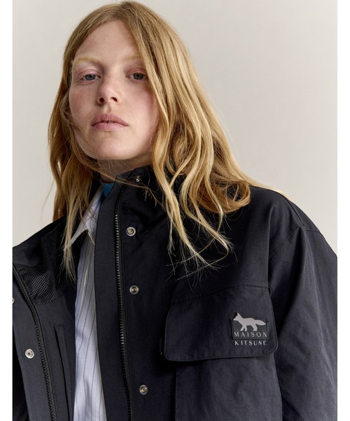 Maison Kitsune(メゾンキツネ)の「WINDBREAKER(その他アウター・レディース・ブラック・XS/S/M/L)」の7枚目の写真