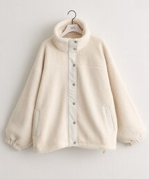 【WEB限定/リバイバル】ボアスタンドブルゾン
