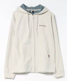 【公式】トムとジェリー 表ワッフルフリース・裏フリースボンディングフルジップパーカ