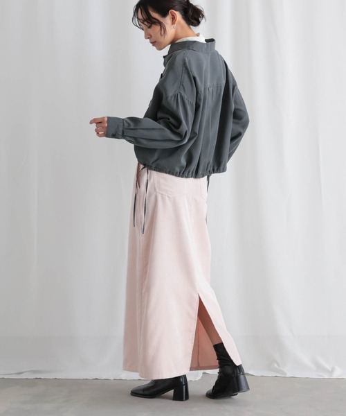 for/c(フォーシー)の「コーデュロイストレートスカート【サスティナブル】(スカート・レディース・ブラウン/ピンク/ベージュ・L/M)」の17枚目の写真