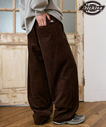Dickies × PUBLUX/ディッキーズ 別注 タック ワイド コーデュロイ ワークパンツ 限定展開