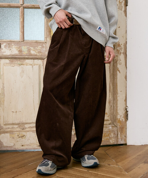 Dickies(ディッキーズ)の「Dickies × PUBLUX/ディッキーズ 別注 タック ワイド コーデュロイ ワークパンツ 限定展開(その他パンツ・メンズ・ベージュ/ブラック/ブラウン・SMALL/LARGE/MEDIUM)」の21枚目の写真