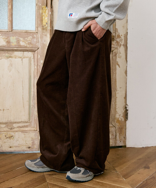 Dickies(ディッキーズ)の「Dickies × PUBLUX/ディッキーズ 別注 タック ワイド コーデュロイ ワークパンツ 限定展開(その他パンツ・メンズ・ベージュ/ブラック/ブラウン・SMALL/LARGE/MEDIUM)」の22枚目の写真