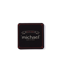 MICHAEL1991（ミカエル1991）の「ロゴコースター, ブラック（その他雑貨）」