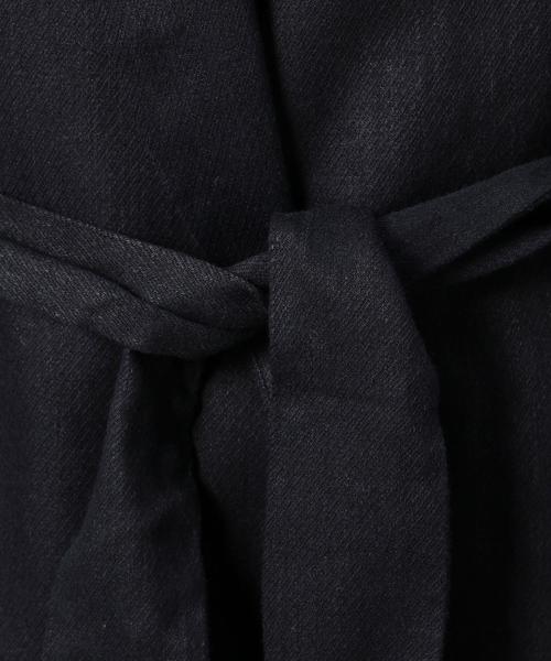 BEAUTY&YOUTH UNITED ARROWS（ビューティーアンドユースユナイテッドアローズ）の「BY カルゼミドルガウンコート ◆（その他アウター・レディース・ナチュラル/ネイビー・SMALL/MEDIUM）」の9枚目の写真