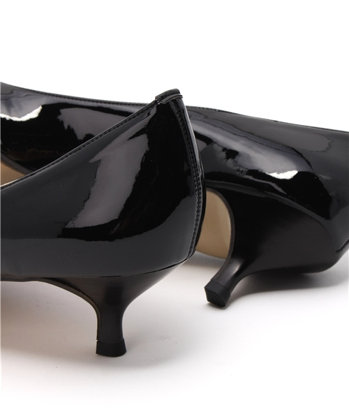 LE TALON(ルタロン)の「4cmエナメルプレーンパンプス◆(パンプス・レディース・ブラック/ピンク系その他/ベージュ・35/38/37.5/36/35.5/37/36.5/38.5)」の7枚目の写真