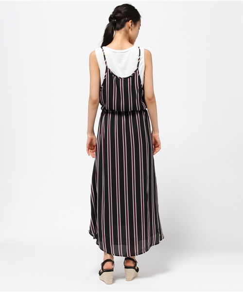 新品エムズグレイシーグレー ストライプ キャミワンピース 新品エムズグレイシーグレー ストライプ キャミワンピース