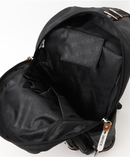 DEVICE(デバイス)の「DEVICE デバイス Work ミリタリー ボディバッグ ショルダーバッグ(ボディバッグ/ウエストポーチ・メンズ・ブラック/カーキ・FREE)」の10枚目の写真