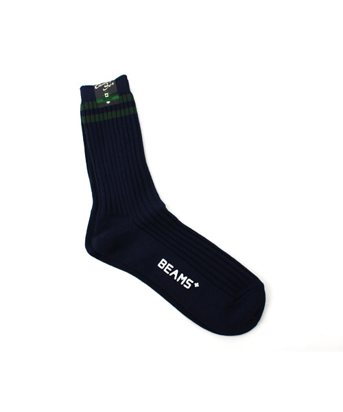 BEAMS PLUS（ビームスプラス）の「BEAMS PLUS / スクールボーイソックス（ソックス/靴下・メンズ・ホワイト/グレー/ネイビー・ONE SIZE）」の3枚目の写真