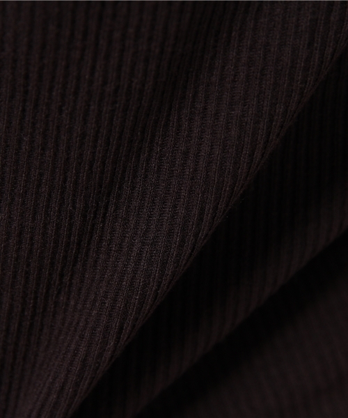 MOUSSY（マウジー）の「BACK ZIP HALF SLEEVE TOPS（Tシャツ/カットソー・レディース・ブルー/トップグレー/レッド/ホワイト/ブラック・FREE）」の13枚目の写真