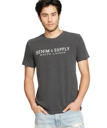 Denim & Supply Ralph Lauren | コットン ジャージー ロゴ Tシャツ(Tシャツ/カットソー)