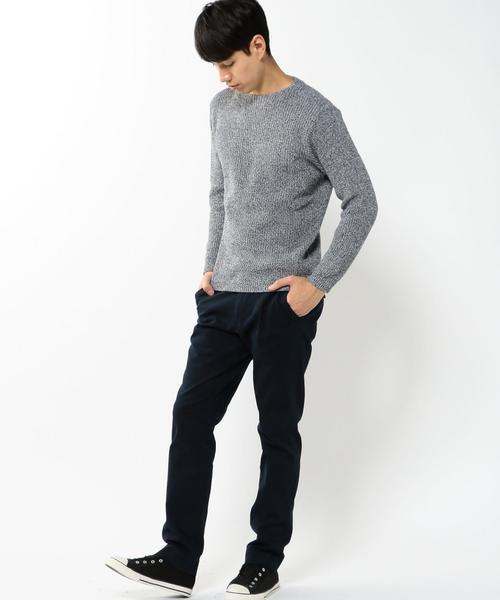 coen(コーエン)の「コットンハイネックニットプルオーバー(ニット/セーター・メンズ・ネイビー/オリーブ・LARGE/MEDIUM/SMALL/X-LARGE)」の3枚目の写真