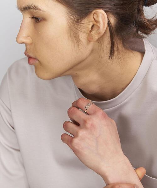 BEAUTY&YOUTH UNITED ARROWS（ビューティーアンドユースユナイテッドアローズ）の「BY シルバー フレーム リング（リング・メンズ・シルバー・11/19/17/15 /21）」の5枚目の写真