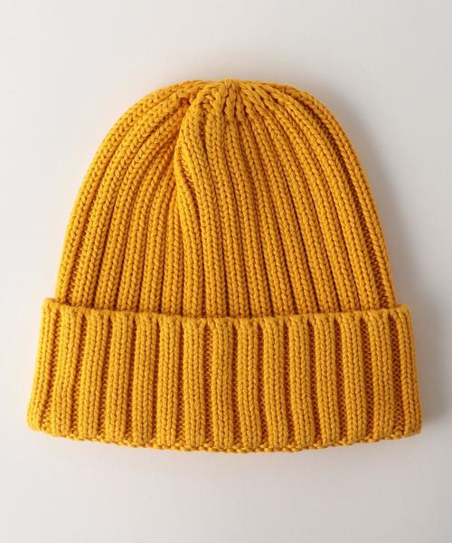 coen（コーエン）の「コットンニットキャップ（ニットキャップ/ビーニー・メンズ・レッド/イエロー/ケリー/コバルトブルー/オフホワイト/ブラック/グレー/ネイビー・FREE）」の8枚目の写真