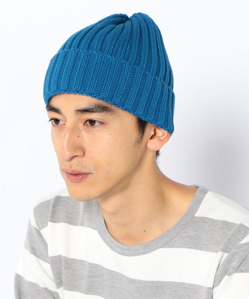 coen（コーエン）の「コットンニットキャップ（ニットキャップ/ビーニー・メンズ・レッド/イエロー/ケリー/コバルトブルー/オフホワイト/ブラック/グレー/ネイビー・FREE）」の9枚目の写真