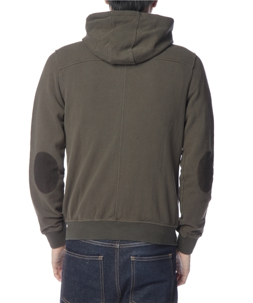 BRILLA per il gusto（ブリッラペルイルグースト）の「PAOLO PECORA / フルジップパーカー（パーカー・メンズ・ブラック系その他/オリーブ・SMALL/MEDIUM/LARGE）」の4枚目の写真