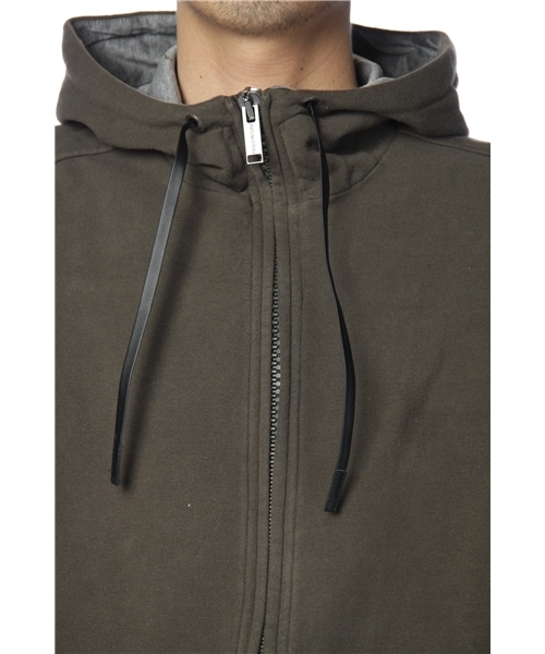 BRILLA per il gusto（ブリッラペルイルグースト）の「PAOLO PECORA / フルジップパーカー（パーカー・メンズ・ブラック系その他/オリーブ・SMALL/MEDIUM/LARGE）」の13枚目の写真