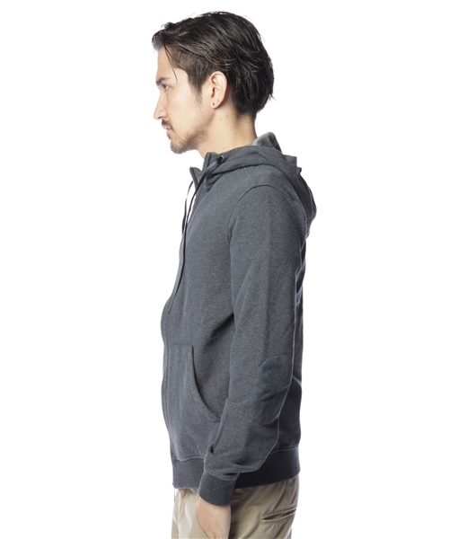 BRILLA per il gusto（ブリッラペルイルグースト）の「PAOLO PECORA / フルジップパーカー（パーカー・メンズ・ブラック系その他/オリーブ・SMALL/MEDIUM/LARGE）」の6枚目の写真