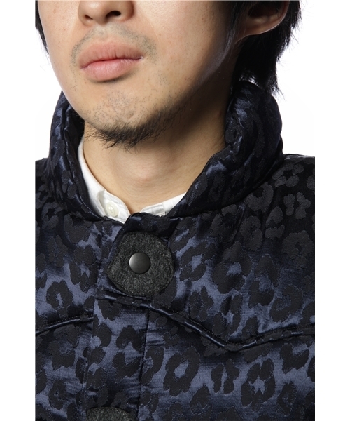 SASQUATCHfabrix. 10AW レオパード 中綿ベスト M 2026年最新】SASQUATCH fabrix メンズ ダウンベスト・キルティング