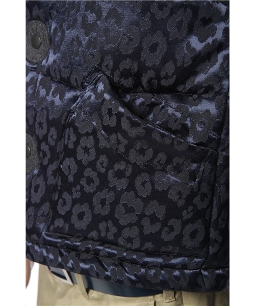 SASQUATCHfabrix. 10AW レオパード 中綿ベスト M SASQUATCHfabrix.（サスクワァッチファブリックス）の「SASQUATCH LEO