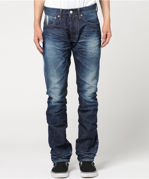 BLUE SAKURA(ブルーサクラ)の「402XXA STILL 3D(タイトストレート)(デニムパンツ・メンズ・インディゴブルー・30inch/28inch)」の4枚目の写真