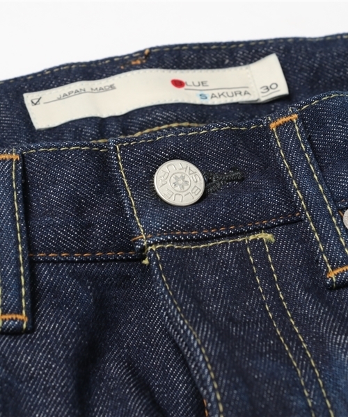BLUE SAKURA(ブルーサクラ)の「402XXA STILL 3D(タイトストレート)(デニムパンツ・メンズ・インディゴブルー・30inch/28inch)」の10枚目の写真