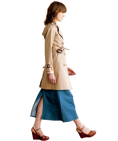 BEAUTY&YOUTH UNITED ARROWS(ビューティーアンドユースユナイテッドアローズ)の「BYTU 80/3 スビントレンチ Å◆(トレンチコート・レディース・ベージュ・36/38/40)」の14枚目の写真