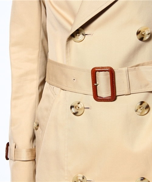 BEAUTY&YOUTH UNITED ARROWS(ビューティーアンドユースユナイテッドアローズ)の「BYTU 80/3 スビントレンチ Å◆(トレンチコート・レディース・ベージュ・36/38/40)」の12枚目の写真