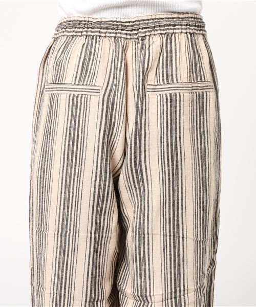 LBC（エルビーシー）の「リネンレーヨンワイドパンツ             （その他パンツ・レディース・オフホワイト/ダークグリーン・MEDIUM/LARGE）」の7枚目の写真