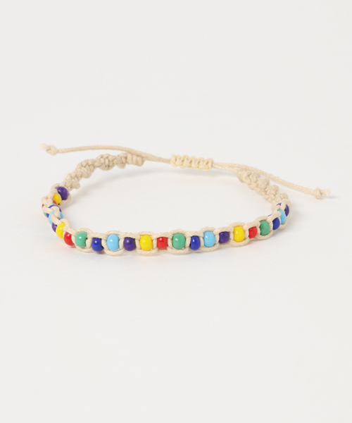 チャイハネ（チャイハネ）の「【チャイハネ】アレンMEN'Sブレスレット（ブレスレット・メンズ・ブラック/ブルー/ブラウン/ホワイト・FREE）」の2枚目の写真