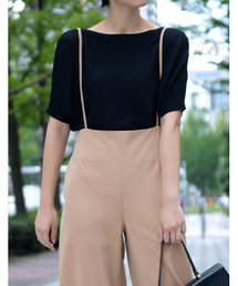 Re:EDIT | [ゆったり、上品に。落ち着き感じる秋トップス]横リブドルマンプルオーバートップス/ニットトップス[リエディ](ニット/セーター)