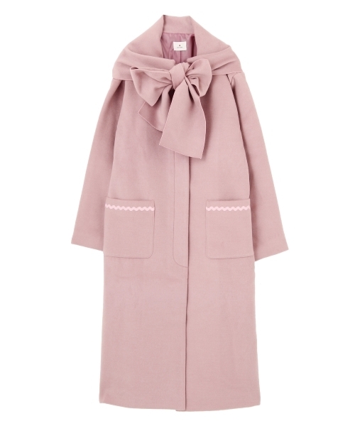 merry jenny（メリージェニー）の「リボンカラーコート（その他