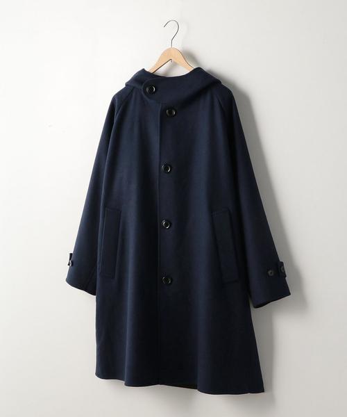 coen（コーエン）の「ウールリバーフードコート（その他アウター