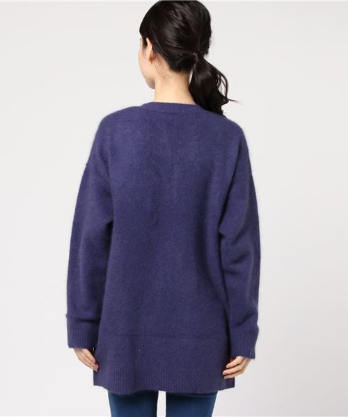 RIVE DROITE(リヴドロワ)の「ラクーンミドル丈カーディガン(カーディガン/ボレロ・レディース・パープル/その他11/ミント・FREE)」の9枚目の写真