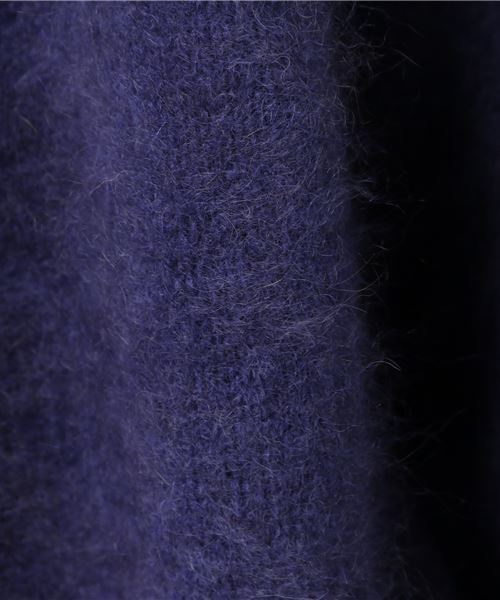 RIVE DROITE(リヴドロワ)の「ラクーンミドル丈カーディガン(カーディガン/ボレロ・レディース・パープル/その他11/ミント・FREE)」の4枚目の写真