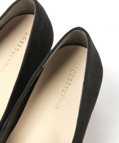 PAGEBOY（ページボーイ）の「スエードヒールパンプス（パンプス・レディース・レッド/ラベンダー/ブラック/グレー・MEDIUM/LARGE）」の16枚目の写真